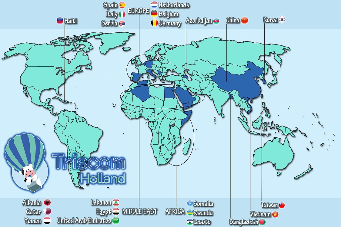 Worldmap Triscom